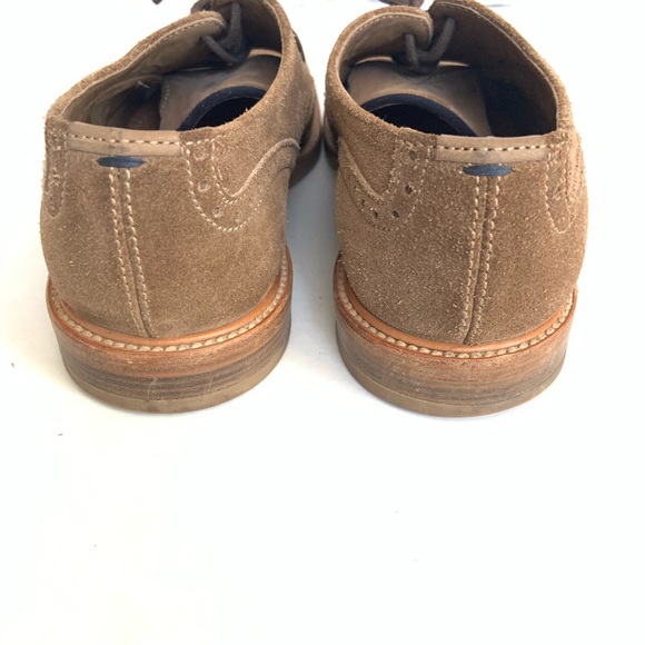 Brunello Cucinelli Suede Taupe Wingtip Size 41- 8 main image 5